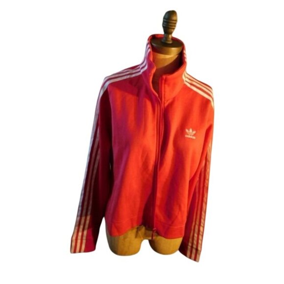 Adidas Size Size M Medium Zip Front Sporty Track  Athletic Activewear Jacket - Picture 3 of 3